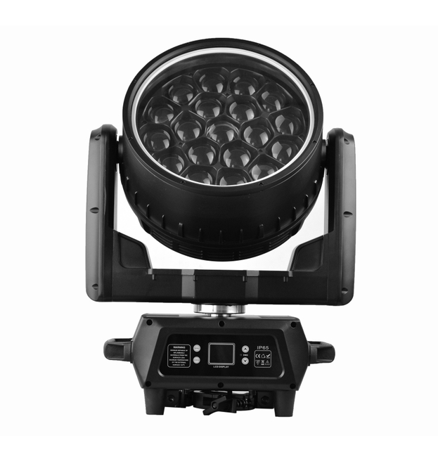 Waterproof IP65 19X40W RGBW Wash Zoom Moving Head Wash IP65