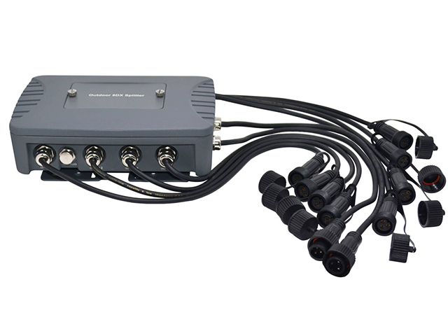 Die-cast Aluminum Outdoor 8DX Splitter