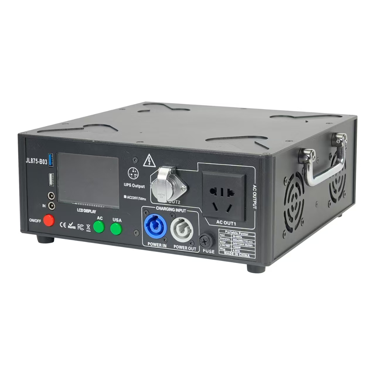 extra large power bank for camping- Power 1500W