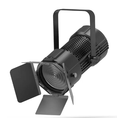 Noiseless Zoom 100W Fanless Fresnel Spot Light for Studio Room Meeting 